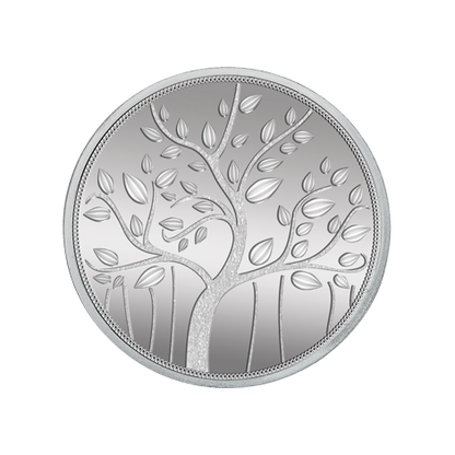 MMTC-PAMP Banyan Tree (999.9) 10 gm Silver Coin