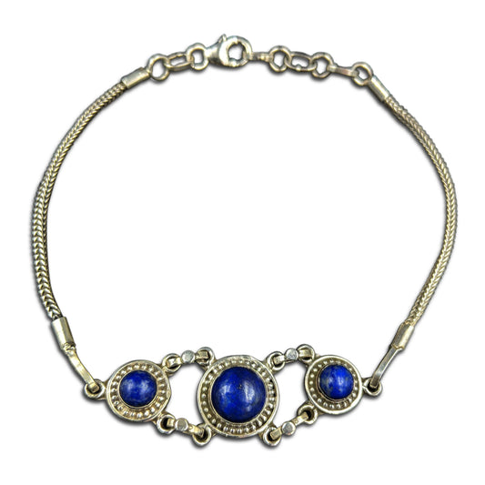 Bracelet Triple Circle - Dark Blue