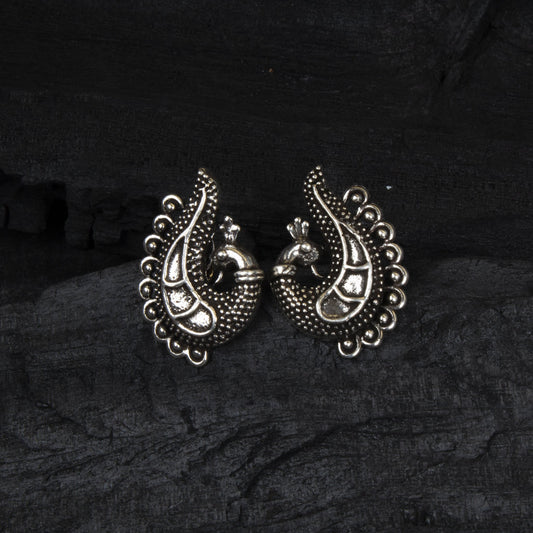 Jewels by Revlis Silver earrings, jhumkas