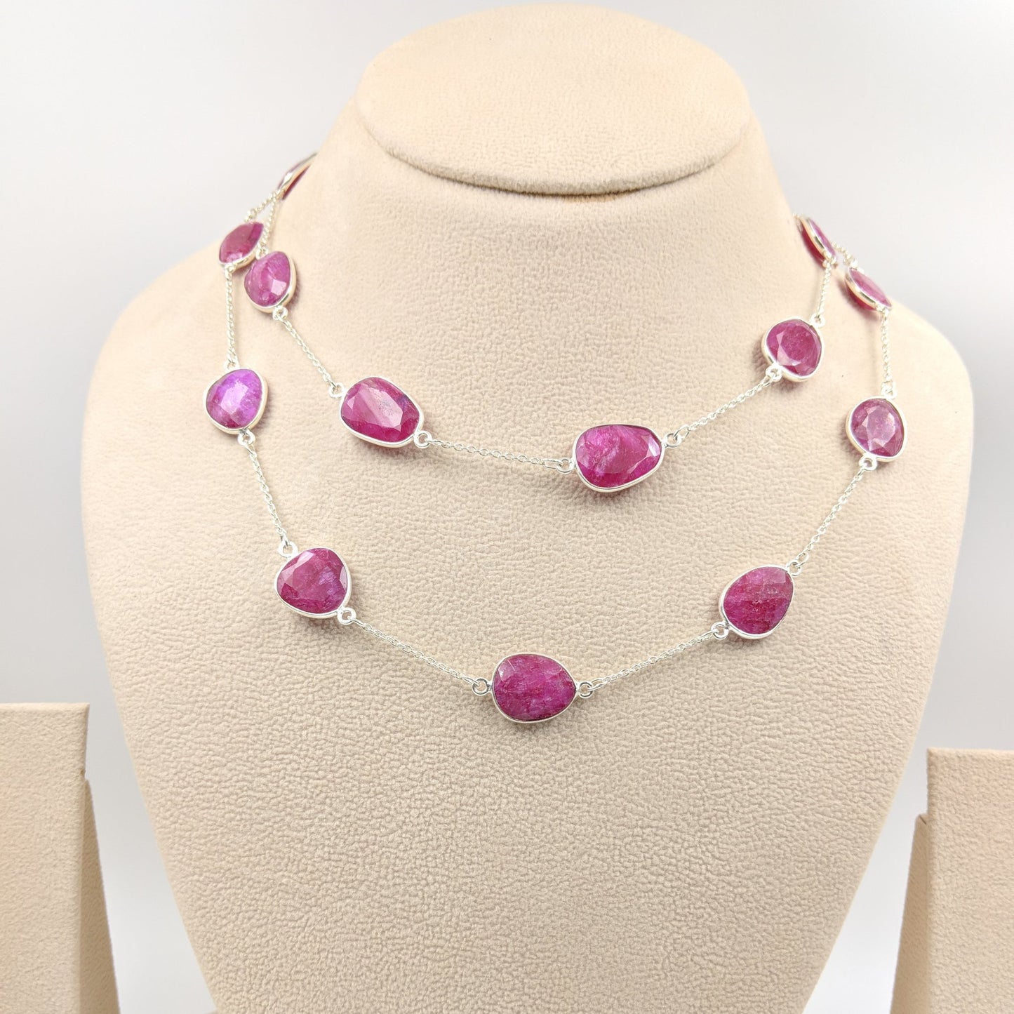 Padmini Pink Stone Chain