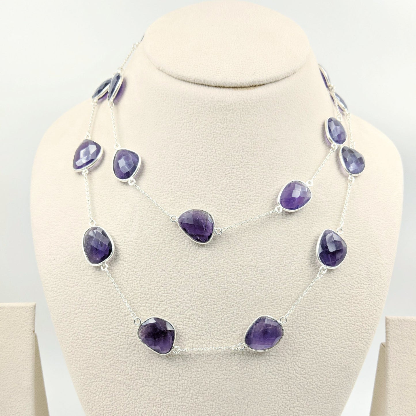 Padmini Violet Stone Chain