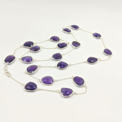 Padmini Violet Stone Chain