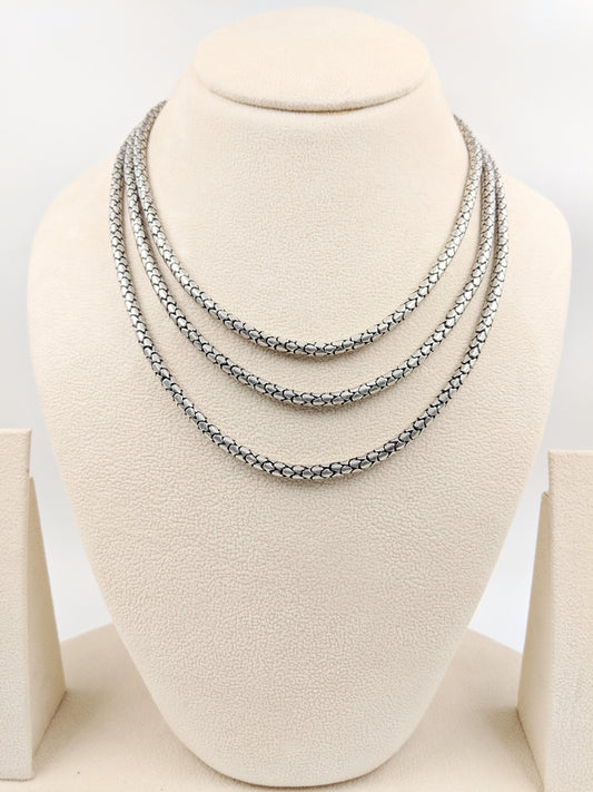 Ashwathama Sarp Teen Lada Necklace