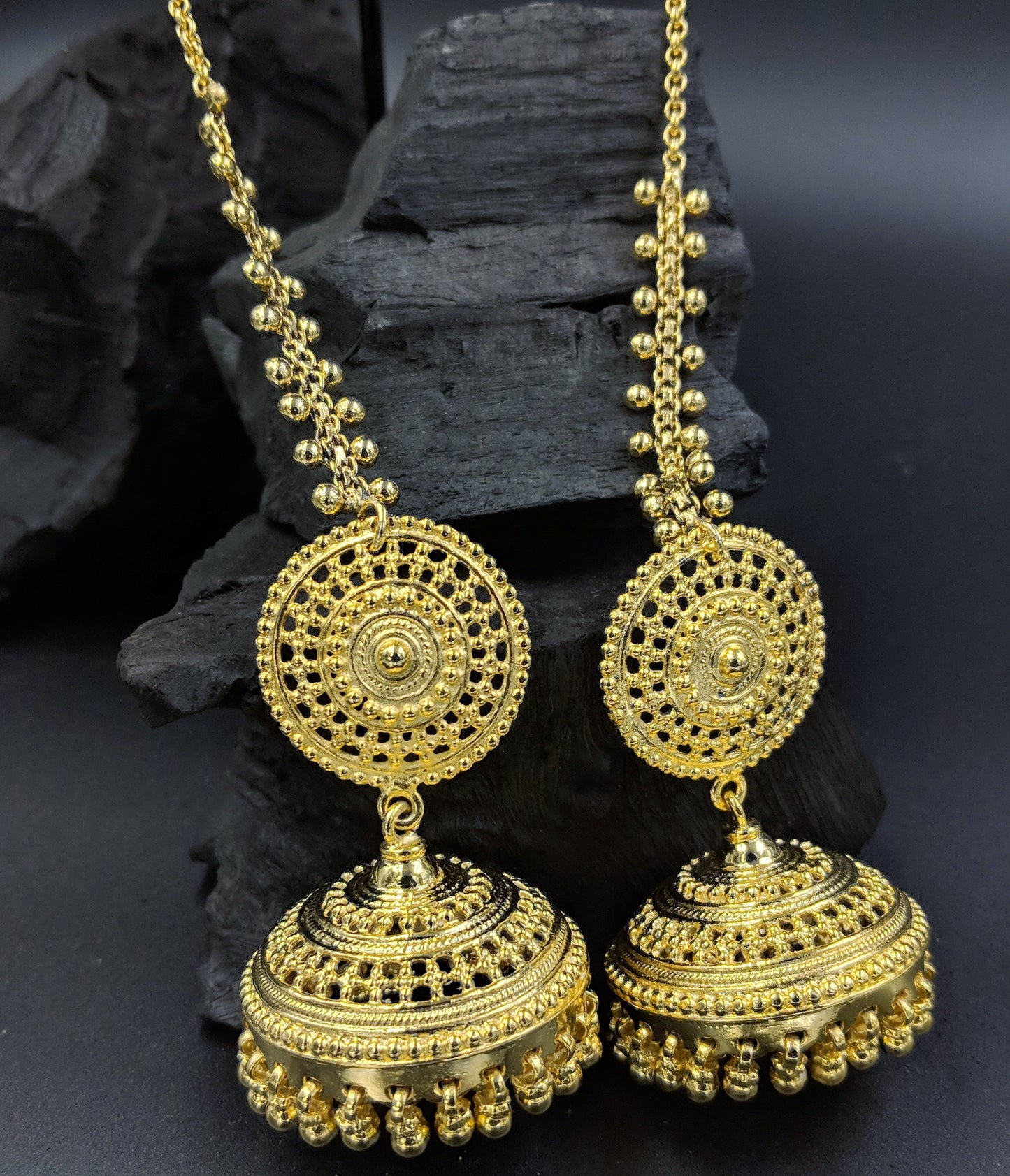 Shirisha Dastan-E-Hind Jhumka - Gold Plated