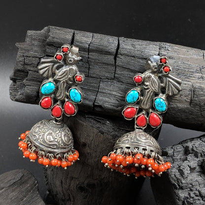 Mayur Stupi Jhumka