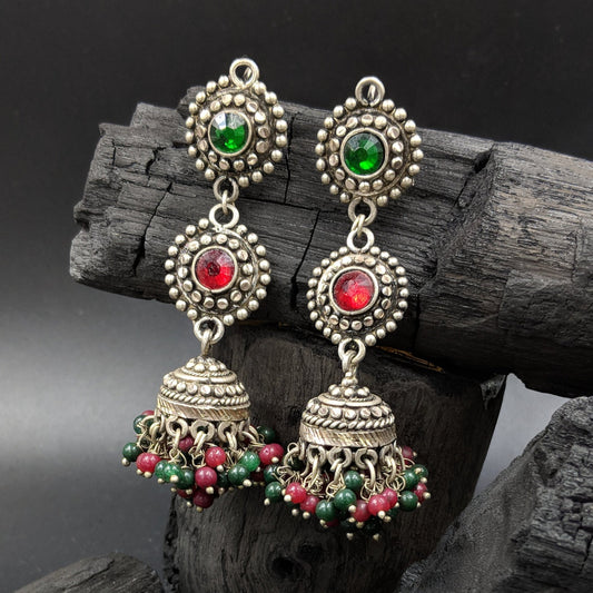 Ashwathama Red Green Ladi Jhumka