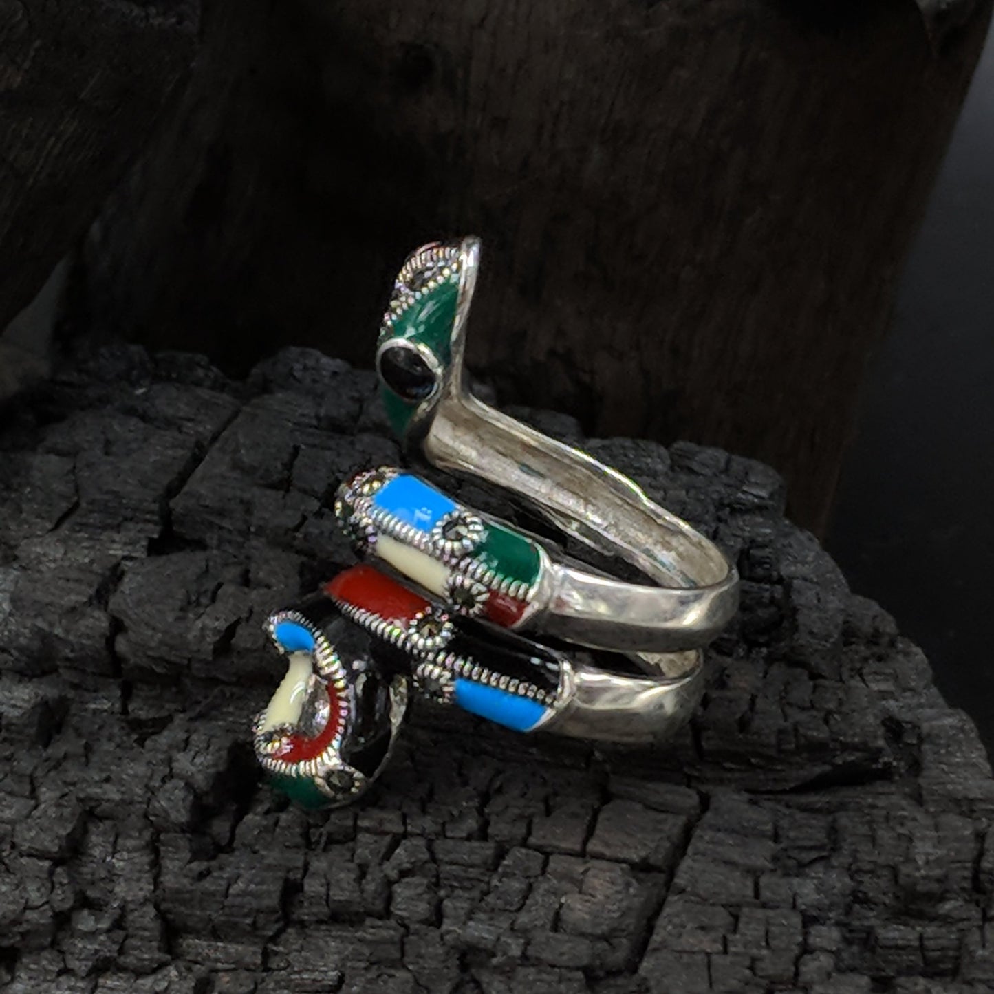 Snake Ring Colorful