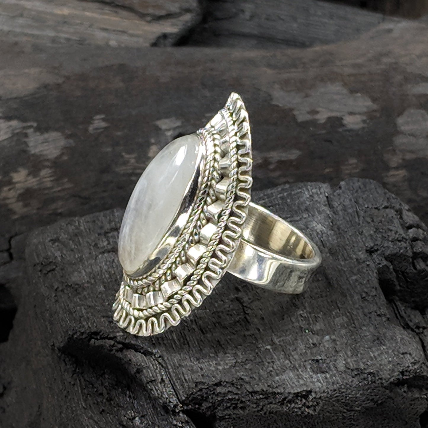 Maharani Moonstone Ring