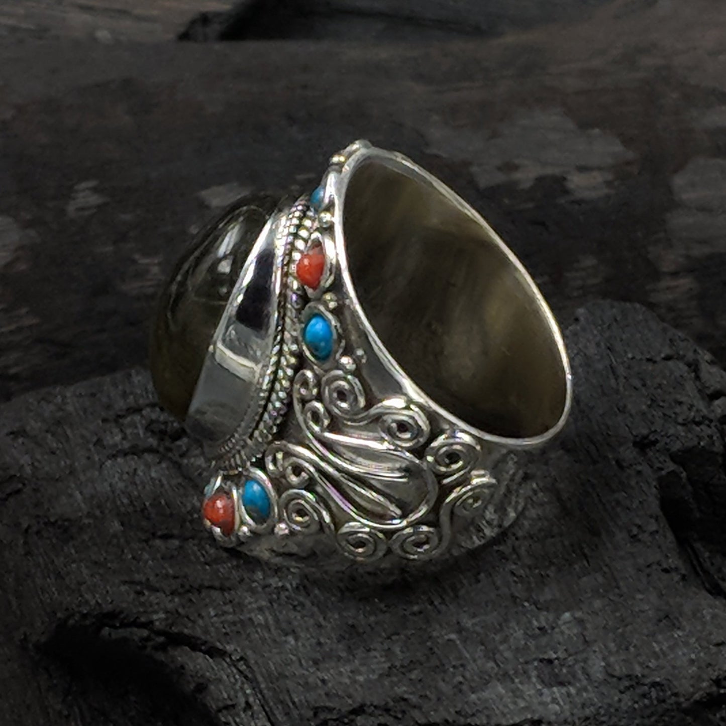 Shakuntalam Moonstone Ring