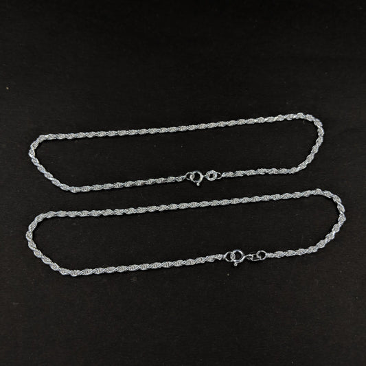 Anklet - Twisted Chain
