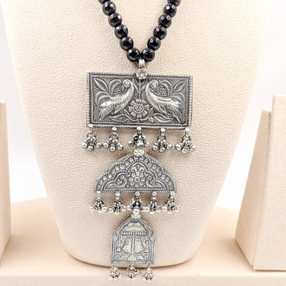 Trigun Mayur Necklace
