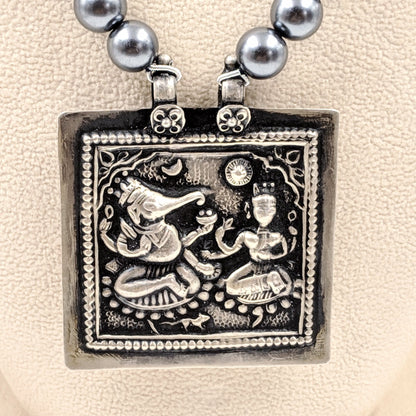 Ganesh Lakshmi Tribal Necklace