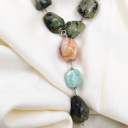 Multi Stone Necklace
