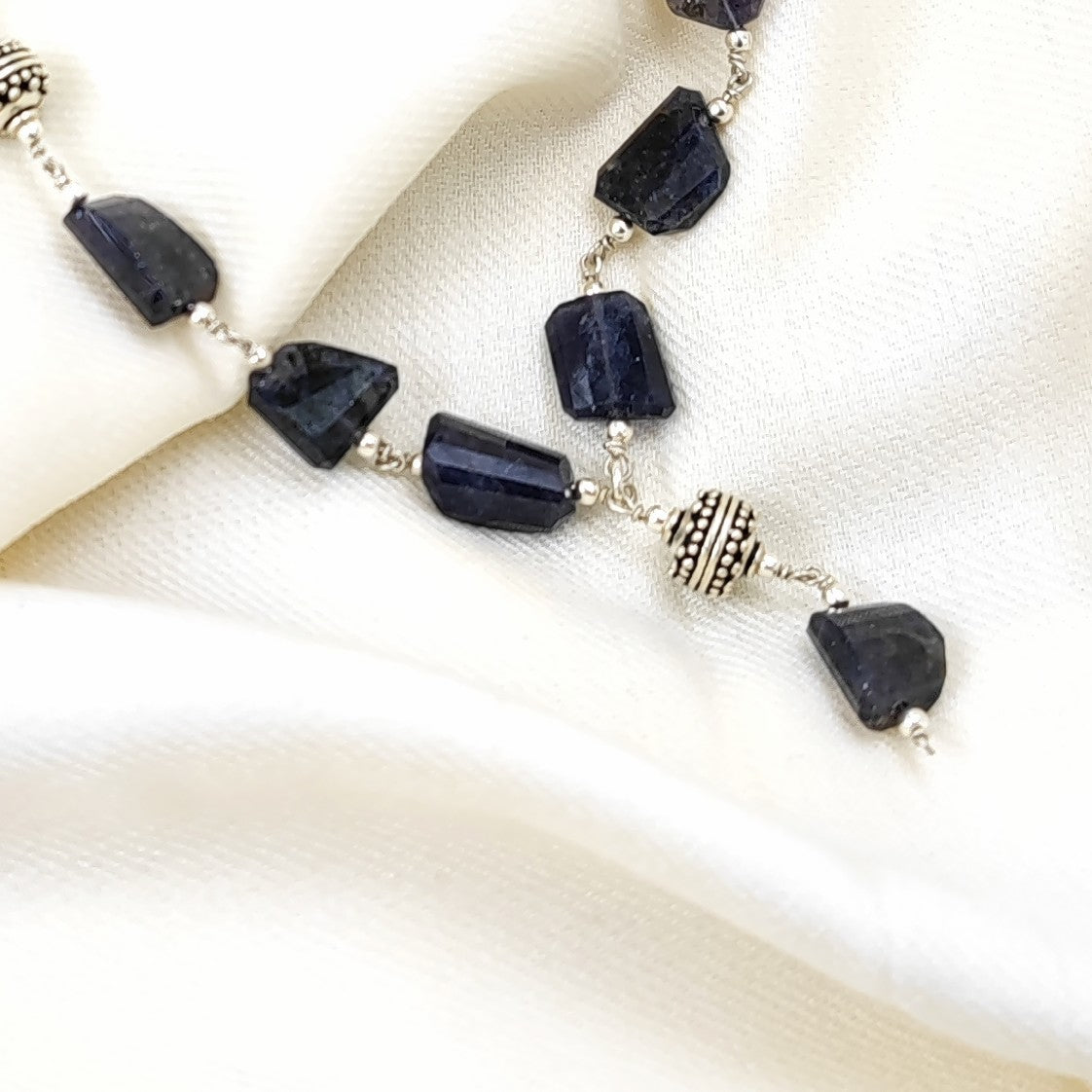 Royal Blue Stone Necklace