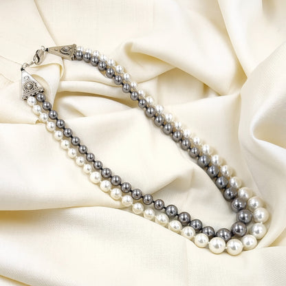 Jauhri Precious Mala Pearl Layered Necklace