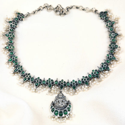 Kamal Lakshmi Neclace with Jhumka