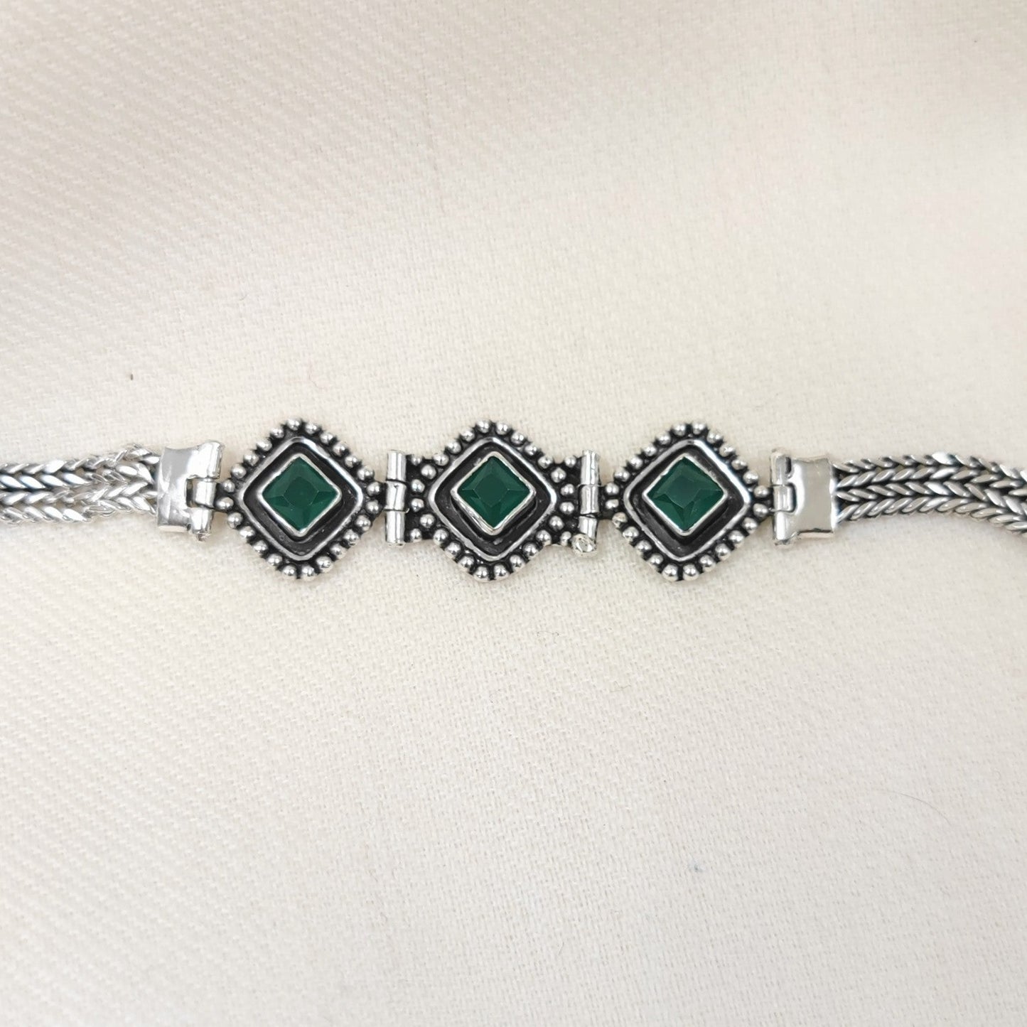 Silver Jewelry Bracelets by Jauhri 92.5 Silver - Padmini Itta Harr Bracelet