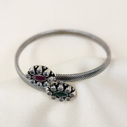 Padmini Pink Green Pushp Bangle