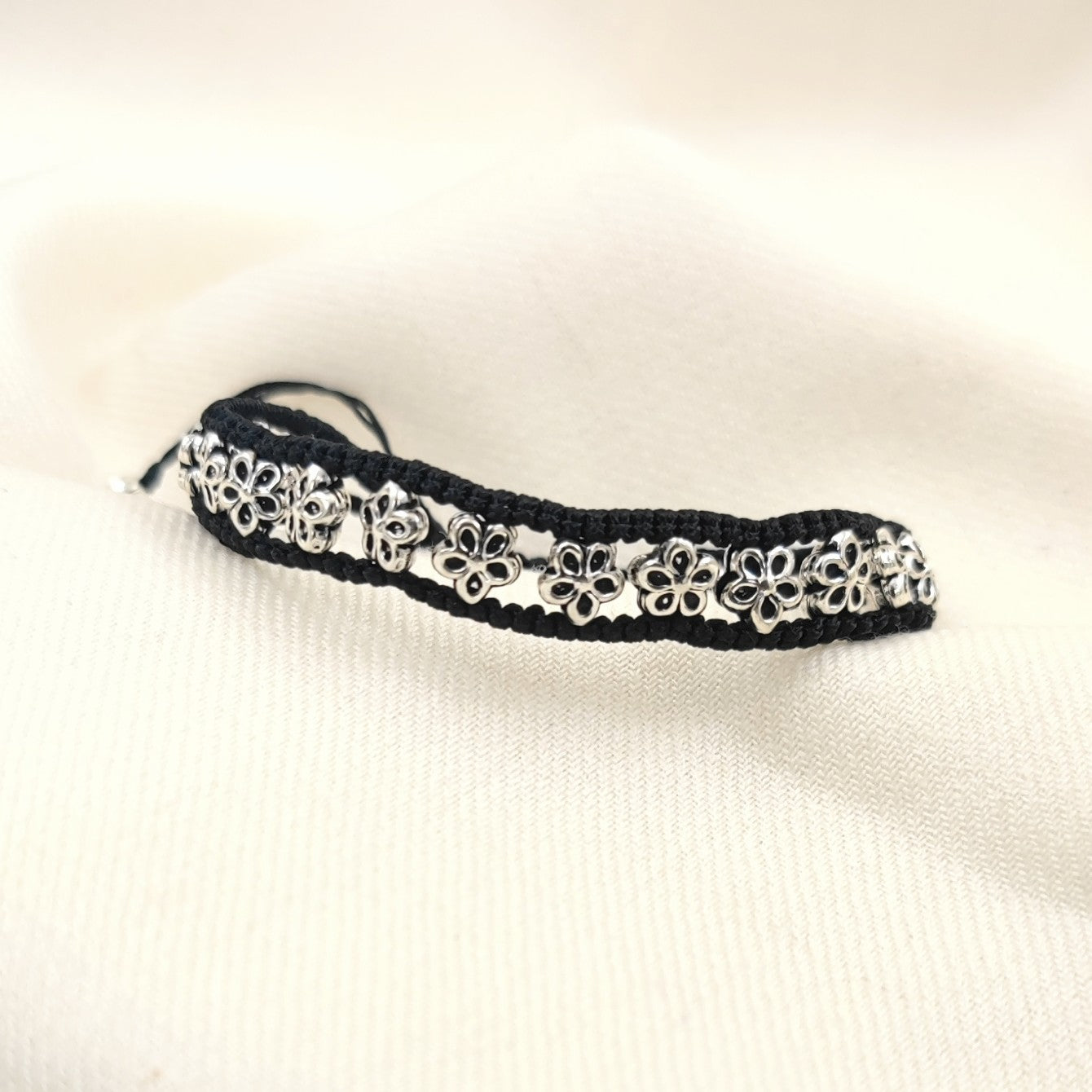 Silver Jewelry Bracelets by Jauhri 92.5 Silver - Thread Bracelet Kusum