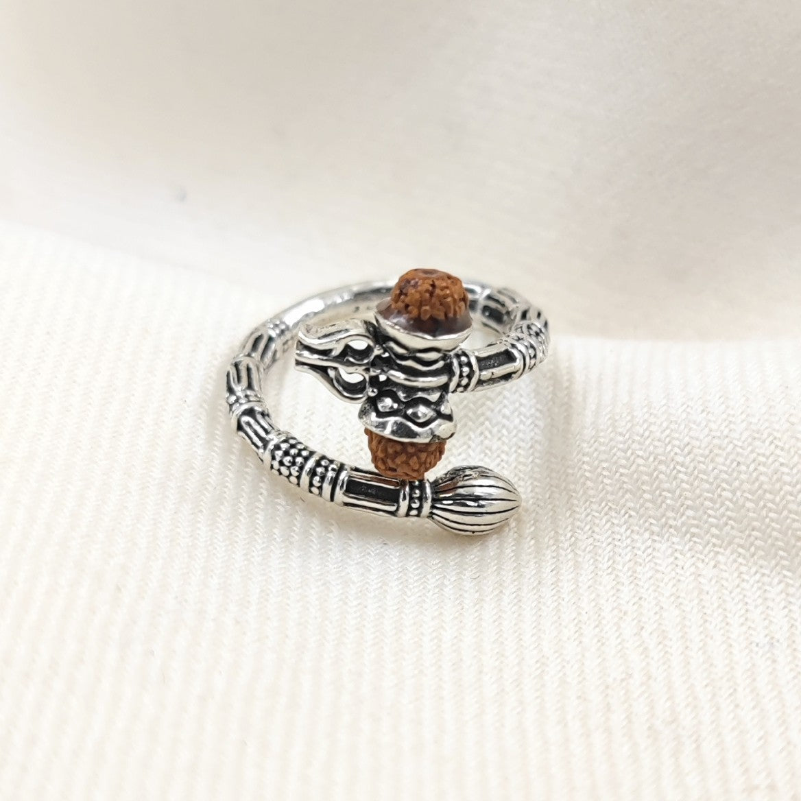 Silver Jewelry Rings by Jauhri 92.5 Silver - Trishool Ring