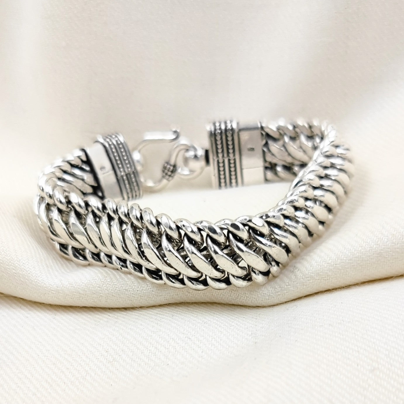 Broad Link Bracelet