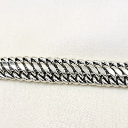 Broad Link Bracelet