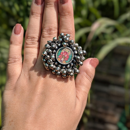 Handpainted Shrigan Ring