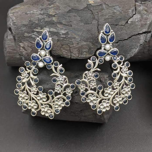 SILVER JEWELLERY Jauhri Earrings