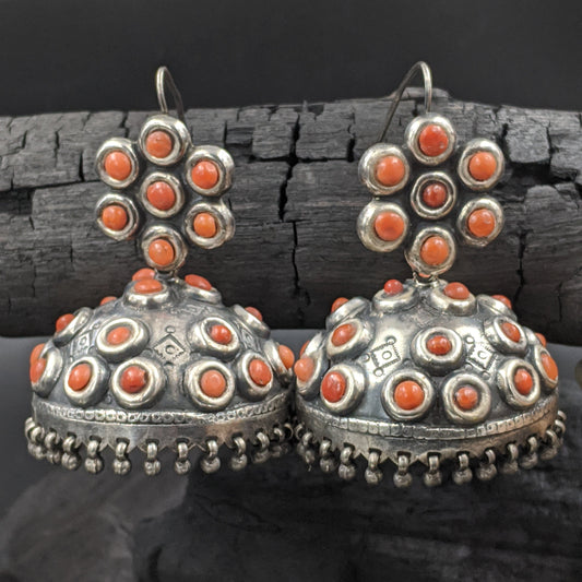 SILVER JEWELLERY Jauhri Earrings