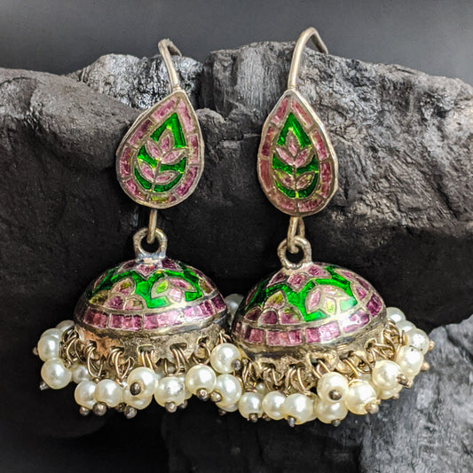 SILVER JEWELLERY Jauhri Earrings