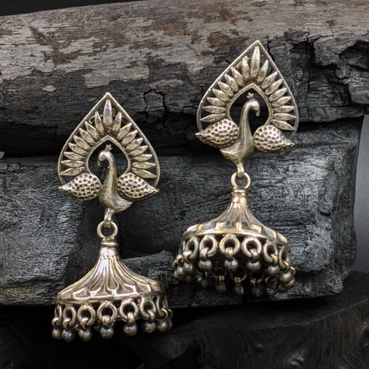 SILVER JEWELLERY Jauhri Earrings