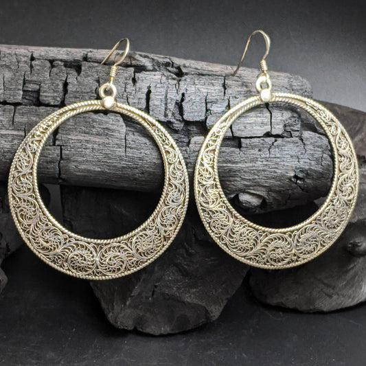 SILVER JEWELLERY Jauhri Earrings