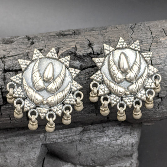 SILVER JEWELLERY Jauhri Earrings