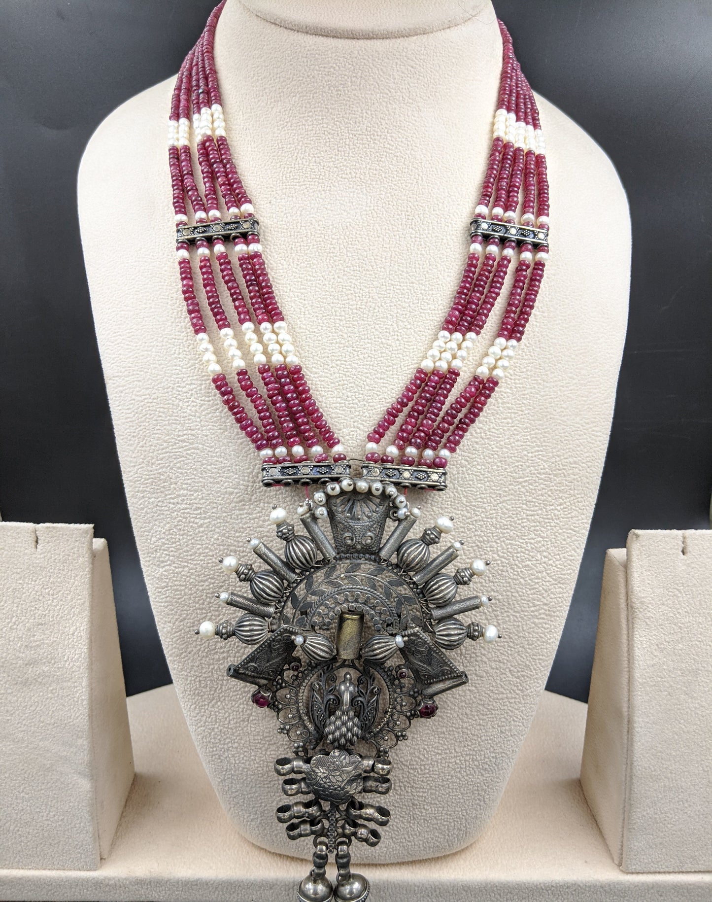 Mayur Kriti Ruby Necklace