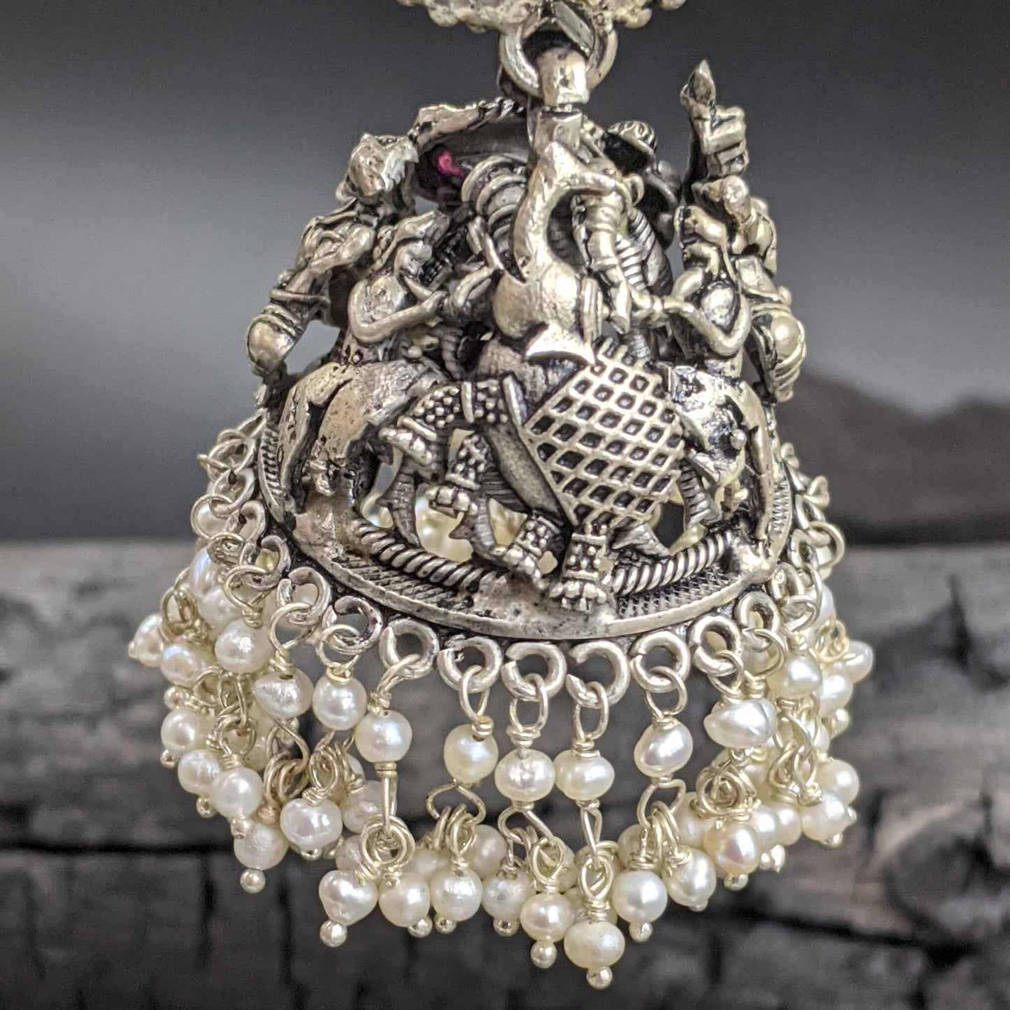 Krishna Leela Jhumka