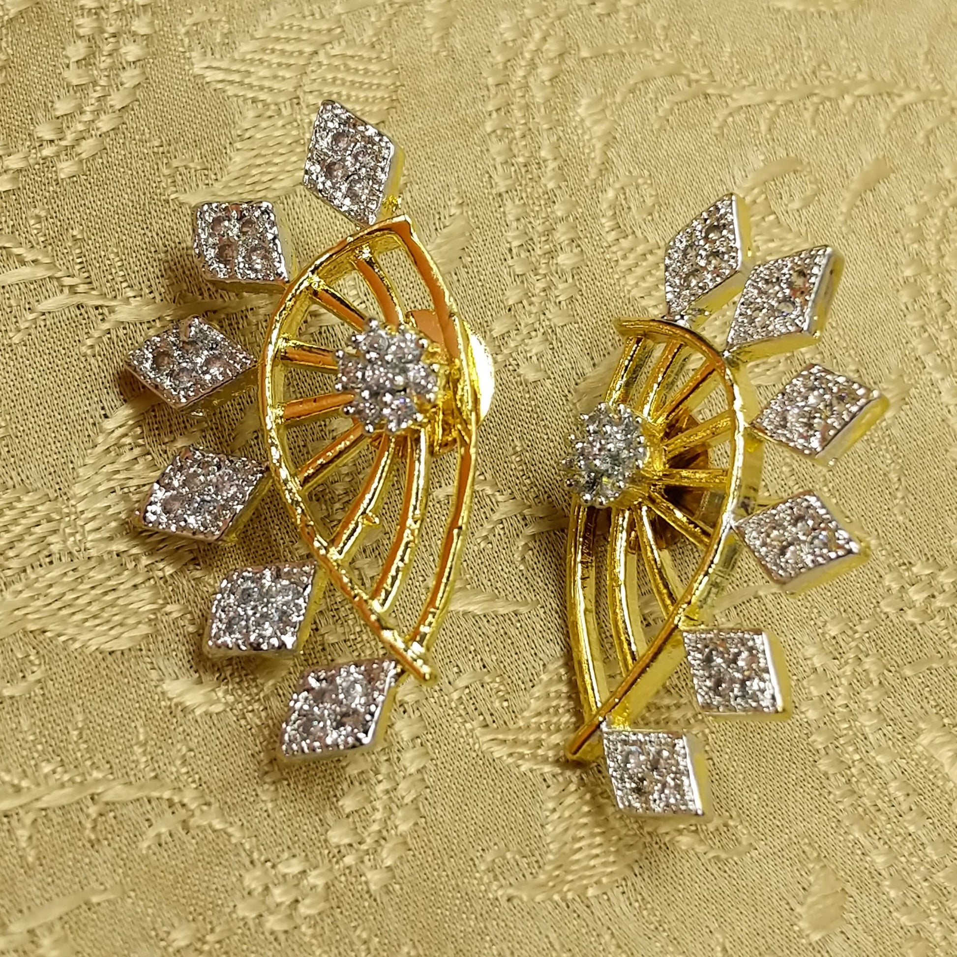 HANDCRAFTED LUXURY FASHION JEWELLERY BY JAUHRI EARRINGS-VANYA