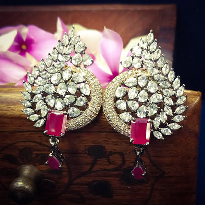 HANDCRAFTED LUXURY FASHION JEWELLERY BY JAUHRI EARRINGS-SAAHANA