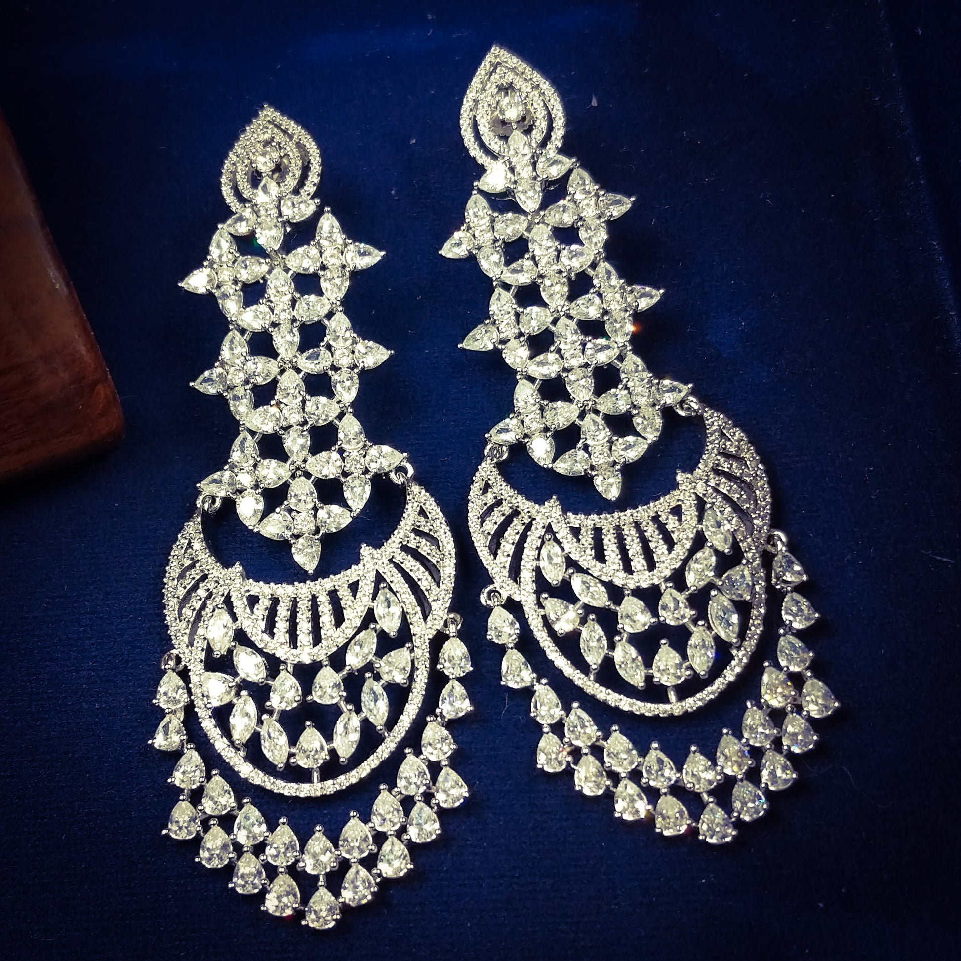 HANDCRAFTED LUXURY FASHION JEWELLERY BY JAUHRI EARRINGS-REMY
