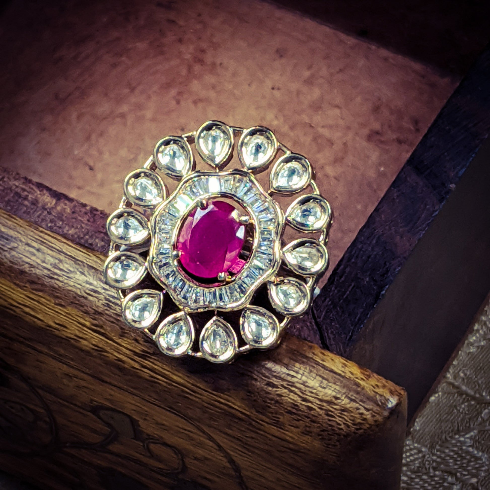 HANDCRAFTED LUXURY FASHION JEWELLERY BY JAUHRI RINGS-ADOR LARIYA RING