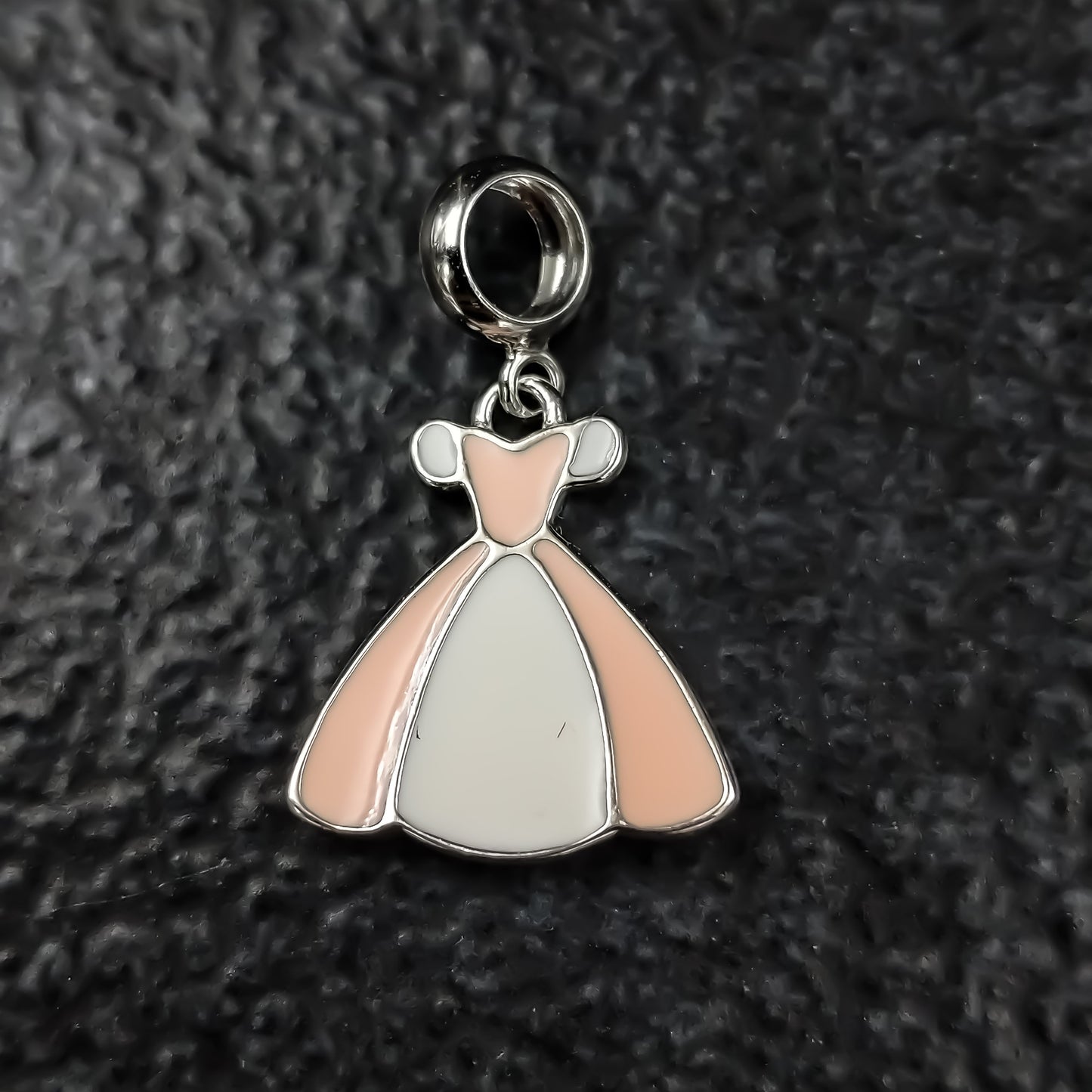 Princess Pink Dress Charm