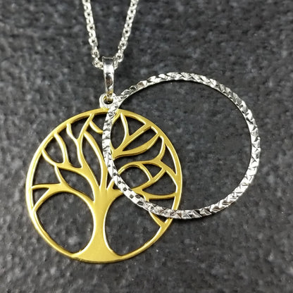 Family Tree Pendant and Chain