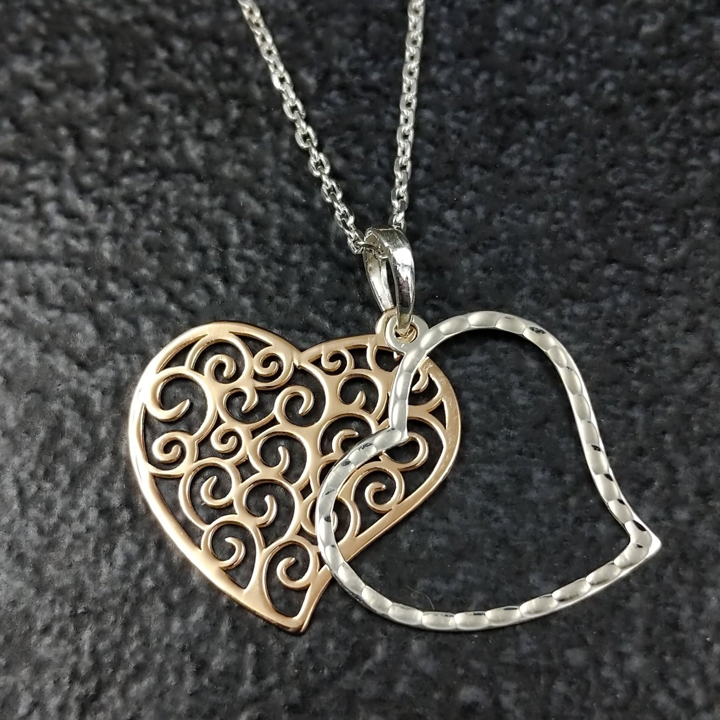 Growing Heart Pendant and Chain