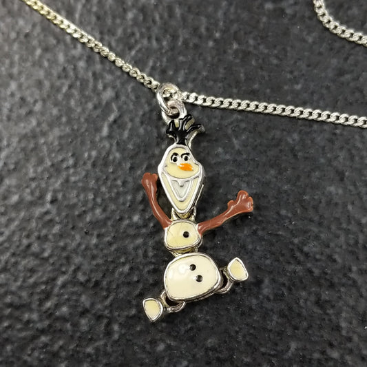 Frozen Olaf Pendant with Chain