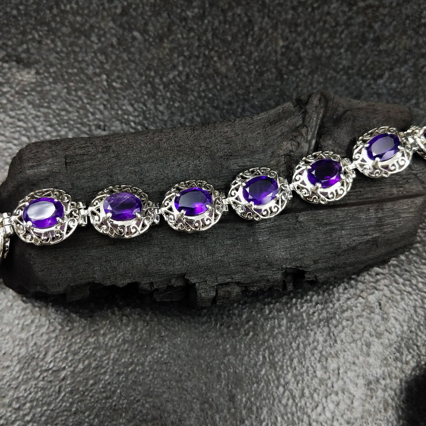 Purple Sparkle Bracelet