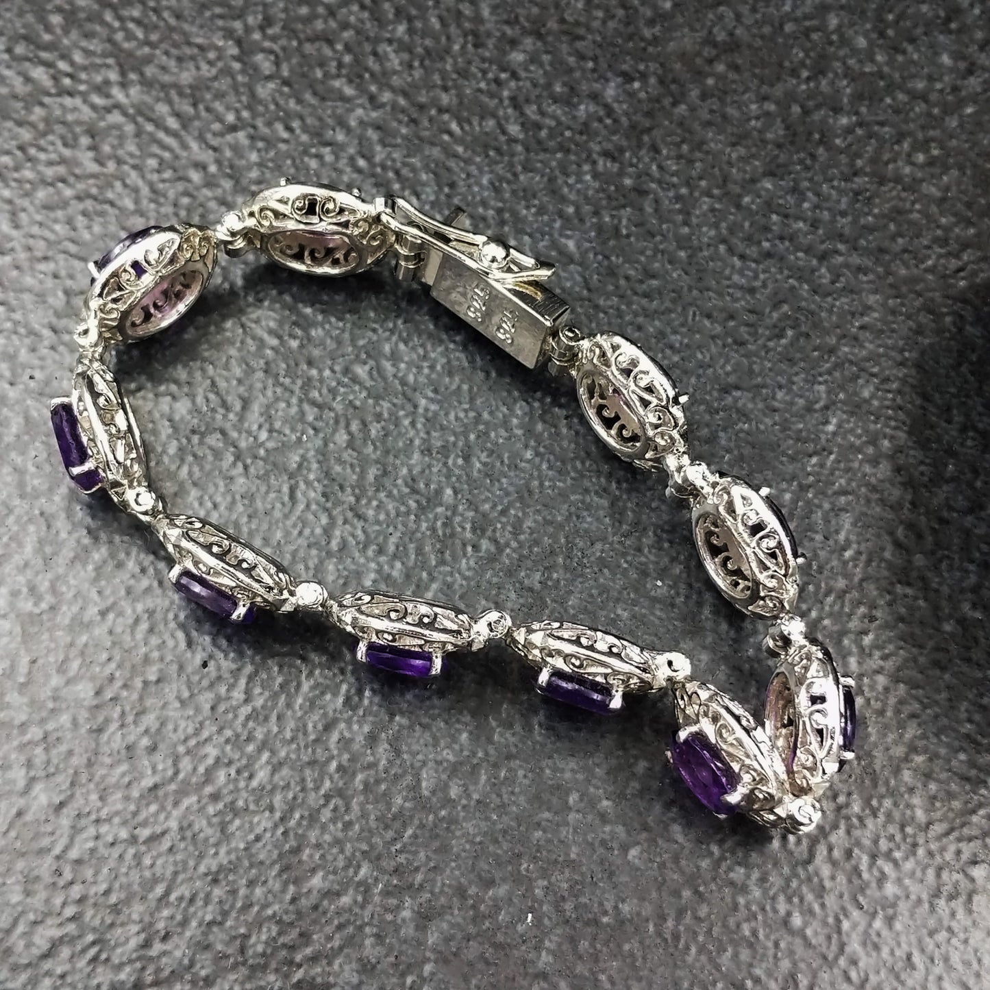 Purple Sparkle Bracelet