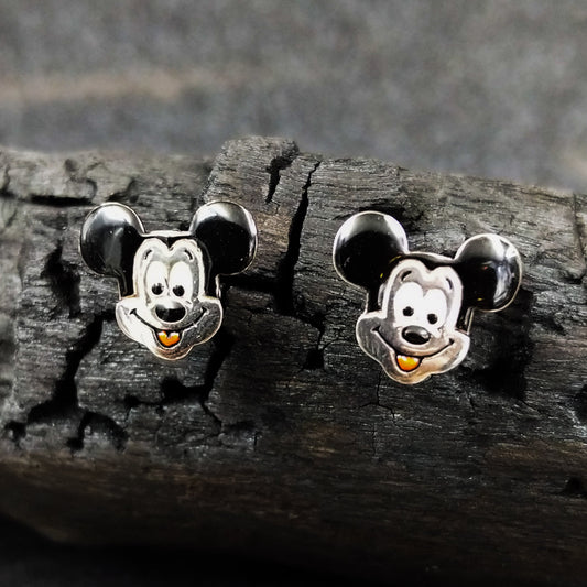 Jauhri Kids and teen Collection-Mickey Mouse Earrings