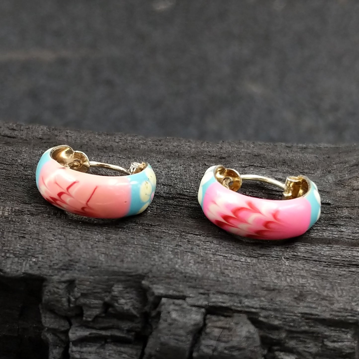 Jauhri Kids and teen Collection-Enamelled Blue Pink Bali