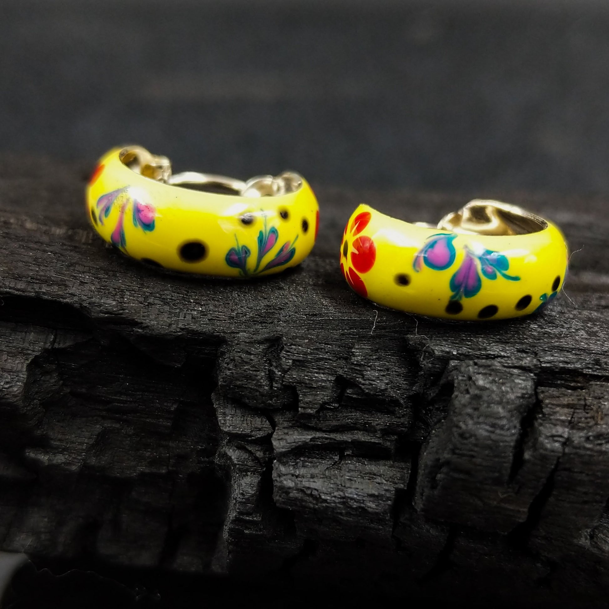 Jauhri Kids and teen Collection-Enamelled Red Yellow Bali