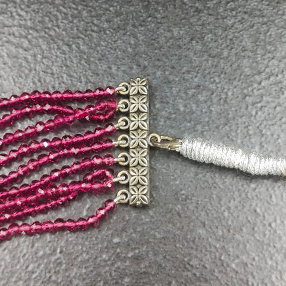 Pink Recta Choker Set