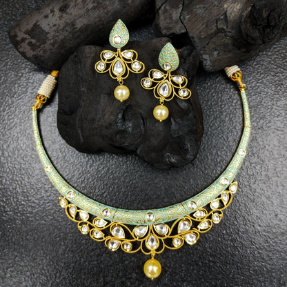 Neerja Kundan Necklace Set